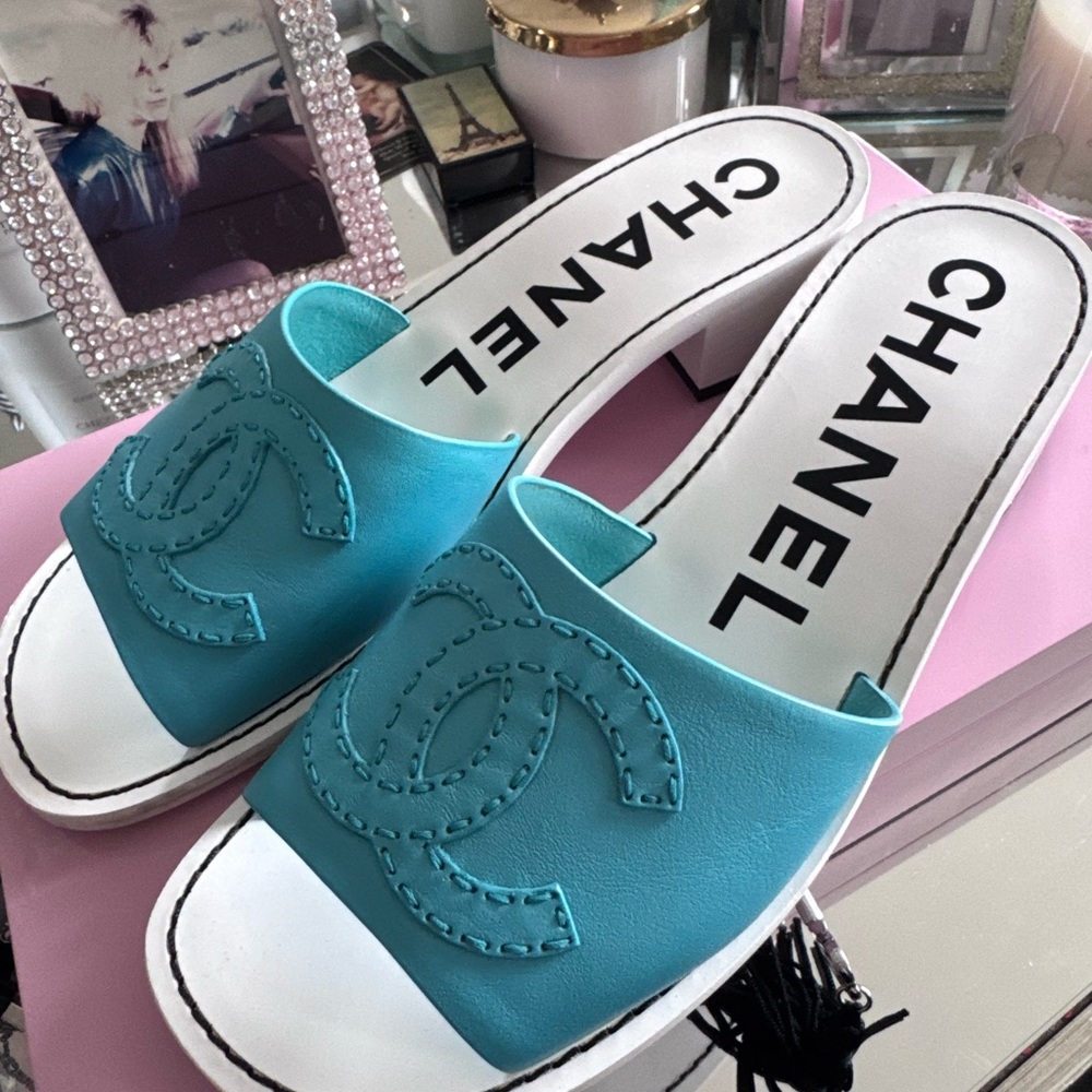 Chanel slides brand new! Perfect